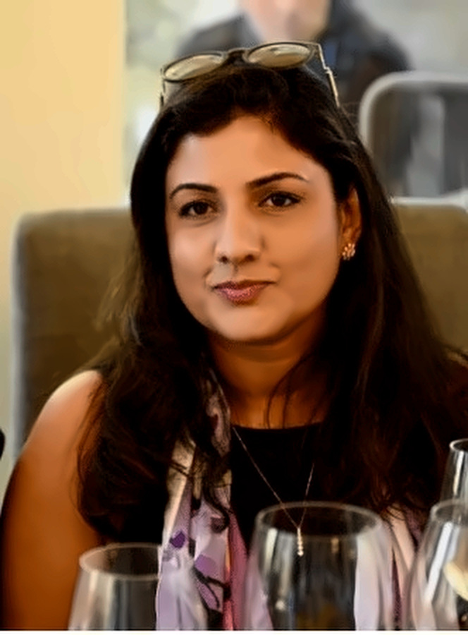 Aruna Venkat, founder of Aroona Events — luxury wedding and event planner